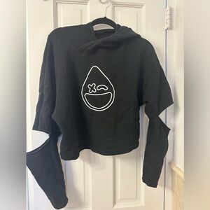 Rumble Boxing cut out hoodie